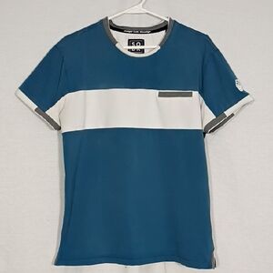 Mens Straight Outta Brooklyn Sobk Blue And White Short Sleeve Tee Size Large